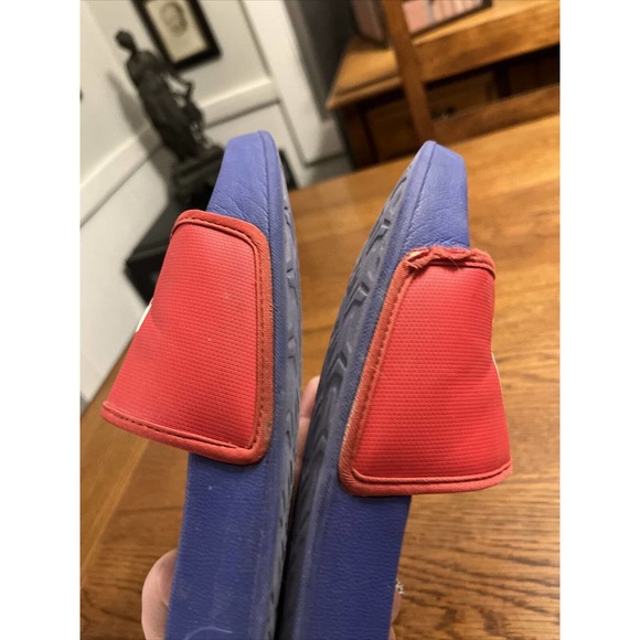 The North Face Mens Base Camp Sandal Slides Size 9 M Red & Blue Basecamp - Picture 11 of 16